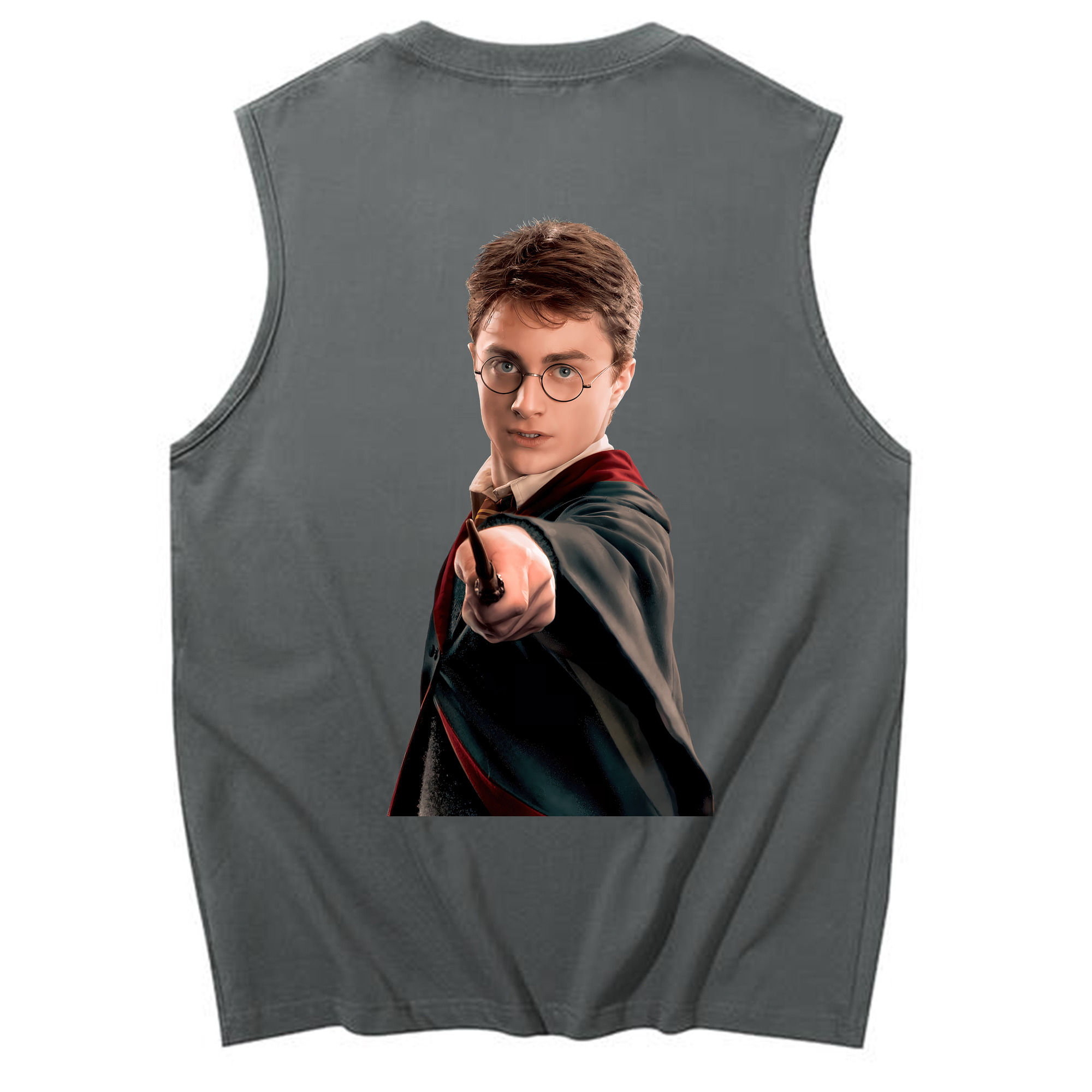（画像用） Harry Potter ハリー・ポッターシリーズ コットン100％タンクトップ（背面プリント）